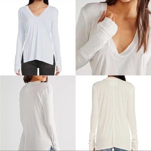 NWT Free People Fresh and Clean Long Sleeve